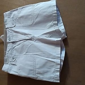 Sonoma Life + Style Cream Shorts Size 10